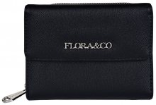 FLORA & CO Dámská peněženka K6011 Noir