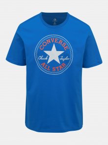 Modré pánské tričko s potiskem Converse