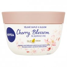 Nivea Tělové suflé s olejem Cherry Blossom & Jojobový olej 200 ml
