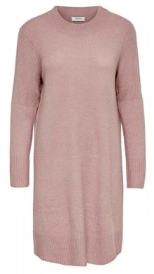 Jacqueline de Yong Dámské šaty JDYCREA TREATS L/S NOOS DRESS KNT Woodrose XS