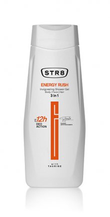 STR8 Energy Rush sprchový gel 400 ml