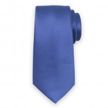 Kravata modré barvy s jemným vzorem 11118