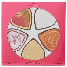 Revolution Dokonalá dárková sada oblíbených rozjasňovačů I Heart Heaven (I Heart Heaven) 5 x 10 g