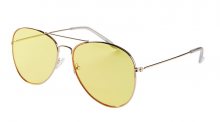 Pieces Dámské sluneční brýle Cassie Sunglasses Gold