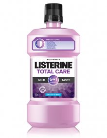 Listerine Ústní voda kompletní péče bez alkoholu Total Care Mild Taste 500 ml