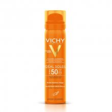 Vichy Osvěžující opalovací sprej na obličej SPF 50 Idéal Soleil 75 ml