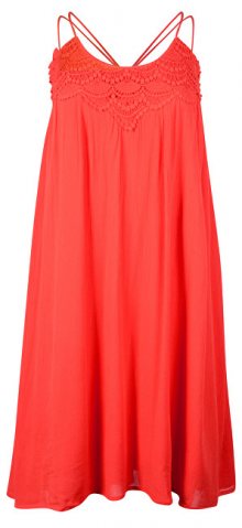 Vero Moda Dámské šaty Vmfiona Sl Short Dress Poppy Red M