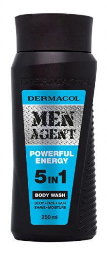 Dermacol Sprchový gel pro muže 5v1 Powerful Energy Men Agent (Body Wash) 250 ml
