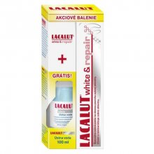 Lacalut White & Repair Zubní pasta  75 ml + Ústní voda 100 ml dárková sada