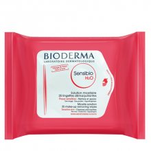 Bioderma Sensibio H2O Make-Up Removing Wipes ubrousky 25 ks