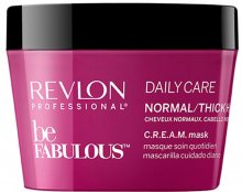 Revlon Professional Maska pro normální až silné vlasy Be Fabulous (Daily Care Normal/Thick Hair Cream Mask) 200 ml