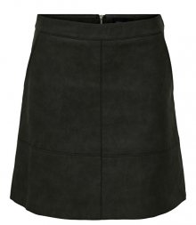 ONLY Dámská sukně Nima Faux Leather Skirt Otw Black 34