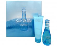 Davidoff Cool Water Wave Woman - EDT 50 ml + tělové mléko 75 ml