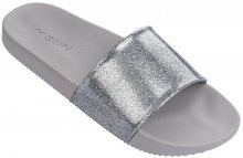 Zaxy Dámské pantofle Snap Slide Glitter Fem 82440-90542 Glitter Silver 35-36
