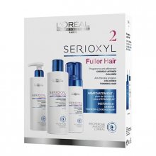 L\'Oréal Paris Serioxyl 2 Colored Hair šampon 250 ml + kondicionér 250 ml + vlasová pěna 125 ml Pro barvené řídnoucí vlasy dárková sada