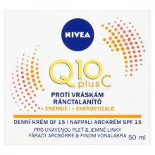 Nivea Energizující denní krém proti vráskám Q10 PLUS SPF 15 50 ml