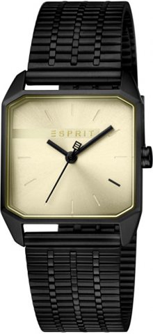 Esprit Cube Ladies Gold Black ES1L071M0045
