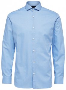 SELECTED HOMME Pánská košile Regsel-Jay Shirt Ls Dobby B Noos Light Blue S