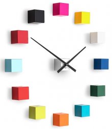 Future Time Nalepovací hodiny Cubic Multicolor FT3000MC