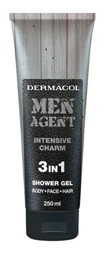 Dermacol Sprchový gel pro muže 3v1 Intensive Charm Men Agent (Shower Gel) 250 ml