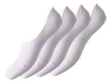 Pieces Dámské ponožky Gilly Footies 4 Pack Noos Bright White 36-38