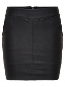 ONLY Dámská sukně Base Faux Leather Skirt OTW Noos Black 34