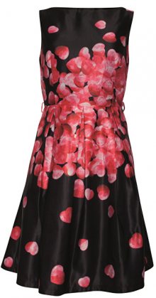 Smashed Lemon Dámské šaty Black/Pink 18614 XS