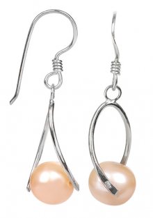 JwL Luxury Pearls Stříbrné náušnice s pravou perlou JL0111