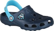 Coqui Dětské pantofle Little Frog Navy/Blue 8701-100-2118 23-24