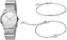 Esprit Dárkový set hodinek se 2 náramky Heart SET ES1L092M0045