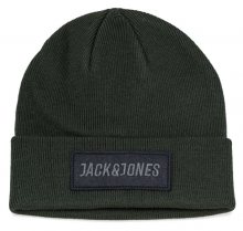 Jack&Jones Pánská čepice Jacbadge Knit Beanie Rosin