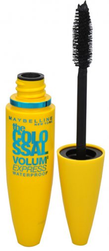 Maybelline Voděodolná řasenka s megakartáčkem pro kolosální objem Colossal Volum Express Waterproof 10 ml Black