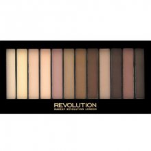 Makeup Revolution Essential Mattes 2 paletka očních stínů 14 g