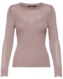 ONLY Dámský svetr New Oda L/S Pullover Knit Deauville Mauve M