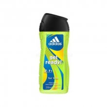 Adidas Sprchový gel pro muže na tělo i vlasy Get Ready! (Shower gel) 250 ml