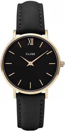 Cluse Minuit Gold Black/Black CL30004