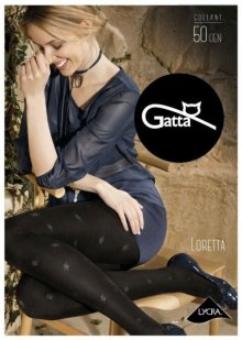 Gatta Loretta nr 113 50 den Punčochové kalhoty 2-S nero/černá
