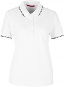 s.Oliver Dámské polo triko 14.905.35.6508.0100 White 36