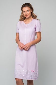 Dámská noční košile Pleas 166755 - barva:PLE820/lila, velikost:XXL