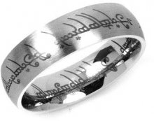 Silvego Ocelový prsten moci z Pána prstenů RRC2010 52 mm