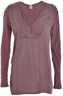 Deha Dámské triko Long Sleeve T-shirt D63630 Rose Grey S