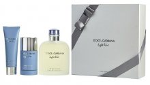 Dolce & Gabbana Light Blue Pour Homme - EDT 200 ml + sprchový gel 50 ml + tuhý deodorant 75 ml