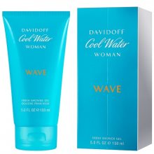 Davidoff Cool Water Wave Woman - sprchový gel 150 ml