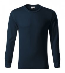 Tričko s dlouhým rukávem Resist LS - Námořní modrá | L
