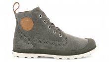 Palladium Pampa Ldn LP Mid Sue šedé 95560-251