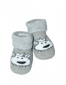 RiSocks Baby 2945 ABS Dětské ponožky s vzorem  0-12 miesięcy bílá