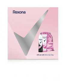 Rexona Kosmetická sada pro ženy s taškou Shiny Gymbag