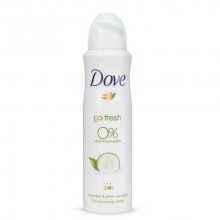 Dove Deodorant bez hliníku Go Fresh Okurka a zelený čaj (Alu Free Deodorant) 150 ml