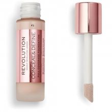 Revolution Krycí make-up s aplikátorem Conceal & Define (Makeup Conceal and Define) 23 ml F1