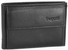 Bugatti Pánská kožená peněženka Sempre 49118001 Black